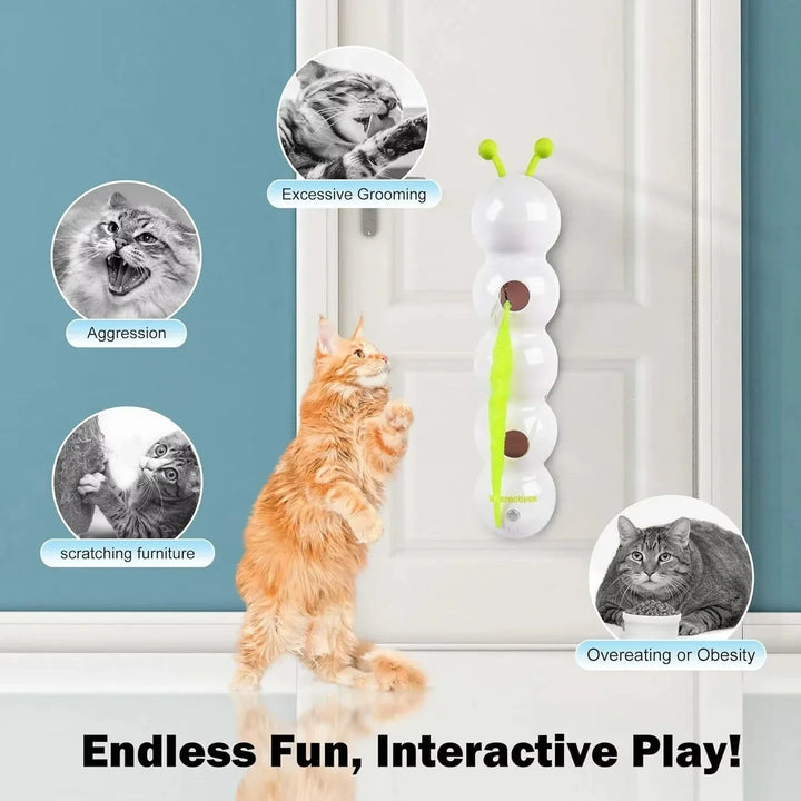 Worm Design Smart Motion Cat Toy