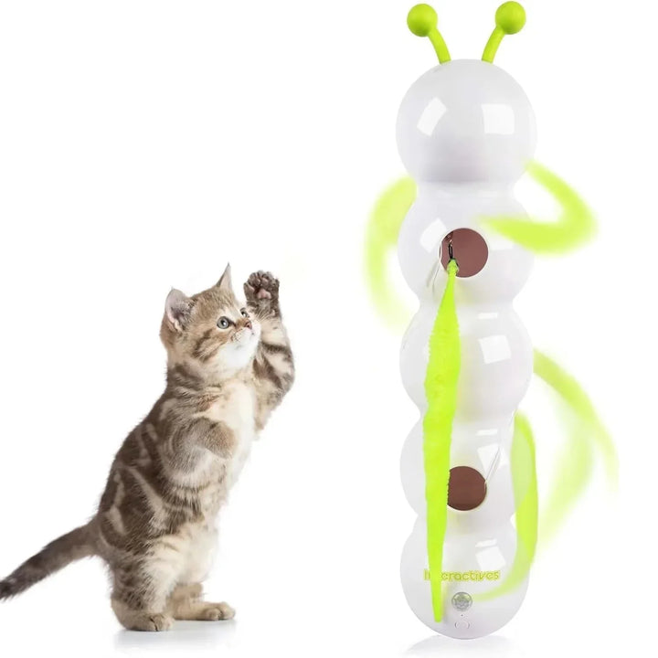 Worm Design Smart Motion Cat Toy
