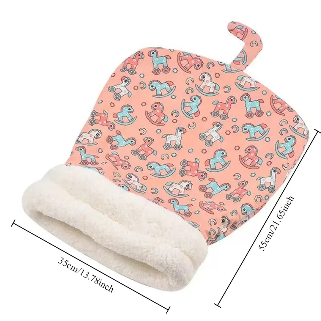 Cozy Plush Small Cat Sleeping Bag