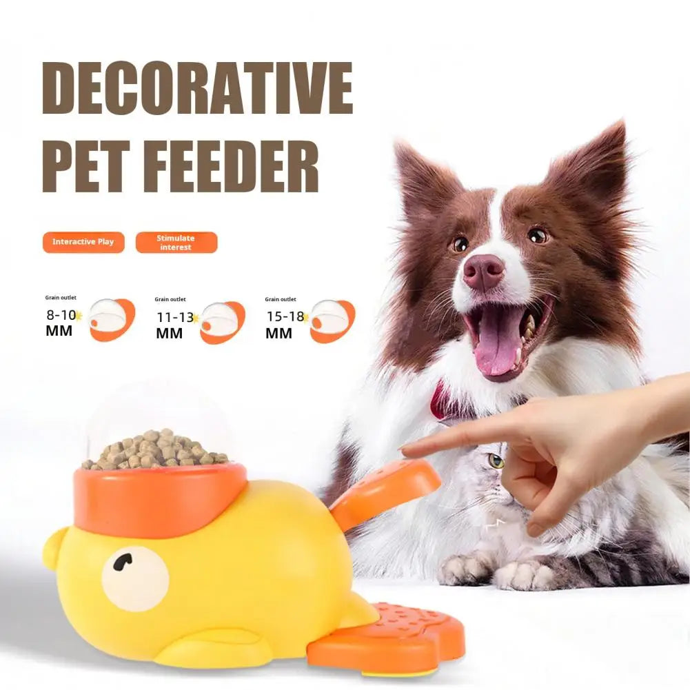 Interactive Duck Puzzle Dog Feeder