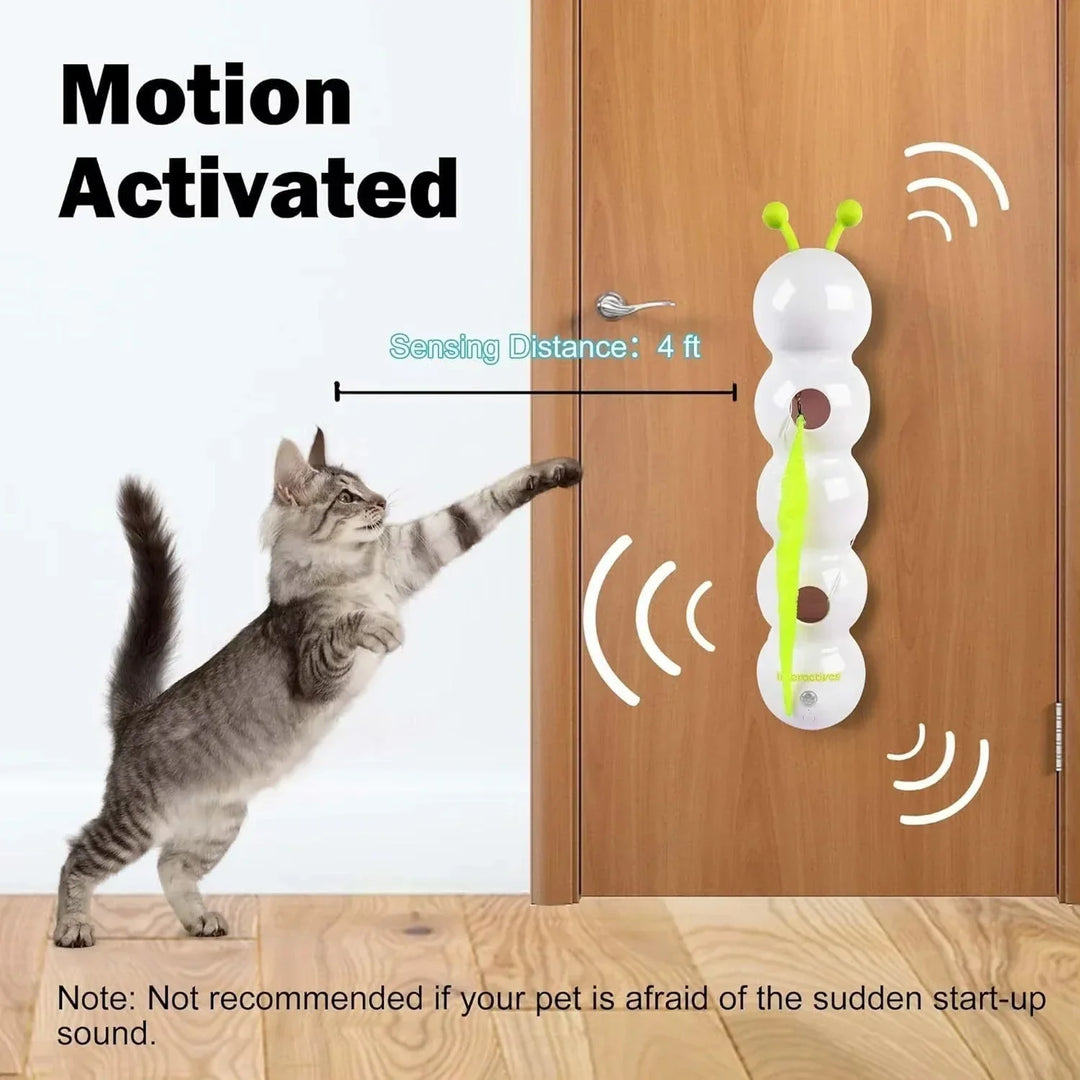 Worm Design Smart Motion Cat Toy