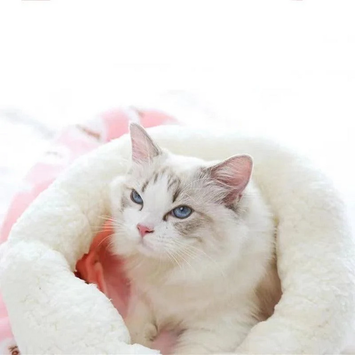 Cozy Plush Small Cat Sleeping Bag