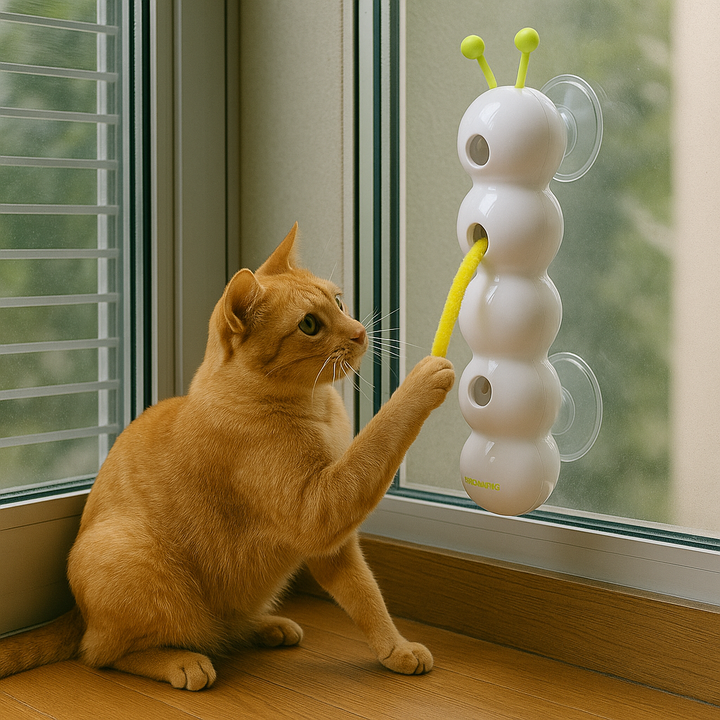 Worm Design Smart Motion Cat Toy